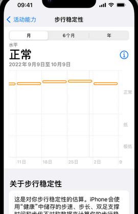 章贡iPhone手机维修如何在iPhone开启'步行稳定性通知'