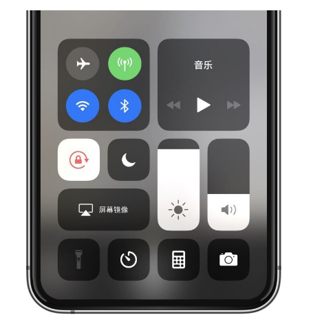 章贡苹果14维修店分享iPhone 14手电筒按键灰了怎么办 