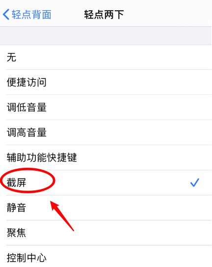 章贡苹果手机维修分享iPhone12如何启用双击截屏 